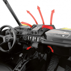 CAN AM DEFROST, HEAT VENTILATION SYSTEM (Maverick Trail, Maverick Sport, Maverick Sport MAX)