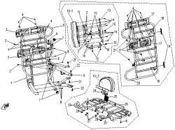 Gladiator RX510 - Rám nosiča - F23 