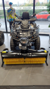 SHARK Profesionálna rotačná kefa ku štvorkolkám ATV a UTV, motor HONDA
