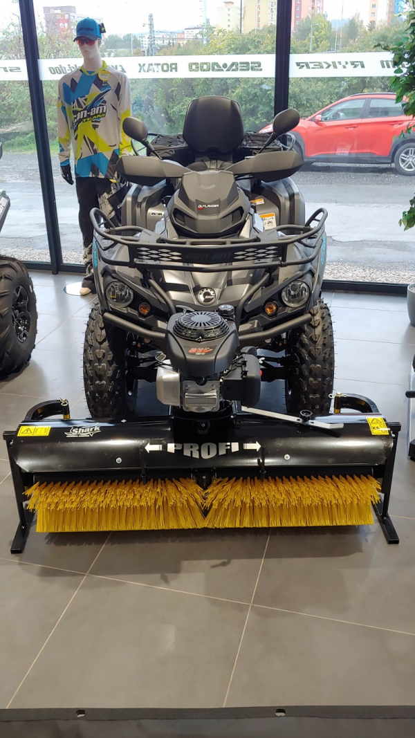 SHARK Profesionálna rotačná kefa ku štvorkolkám ATV a UTV, motor HONDA