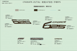 DECAL KITS (WITHOUT EPS, TRUE TIMBER CAMO) 