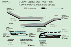 DECAL KITS(WITHOUT EPS, CRYSTAL ORANGE&INJECTED PEARL BLUE&TITANIUM GRAY)
