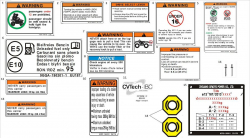 WARNING DECAL