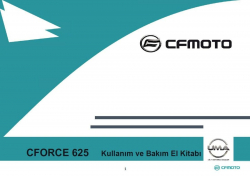 OWNER'S MANUAL(TURKEY)