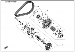 CLUTCH & CVT ASSY.