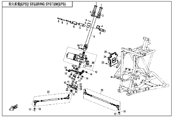 Systém riadenia IV (EPS Acdelco)