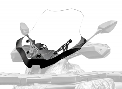 X850/X1000 Plexi štít