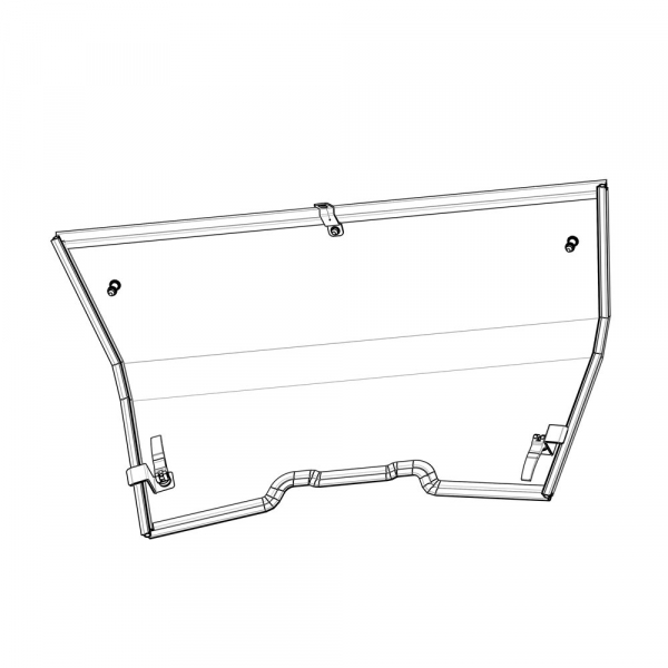 Zadný panel pre CFMOTO Z1000 Sport