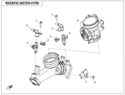 Elektrický systém motora (NO FUEL VAPORIZATION SYSTEM)