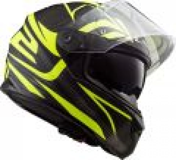 LS2 FF320 STREAM EVO JINK MATT BLACK YELLOW