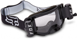 FOX Airspace Stray Roll Off Goggle - OS, Black MX23