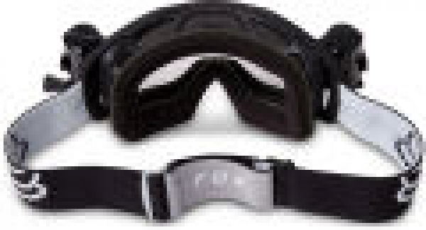 FOX Airspace Stray Roll Off Goggle - OS, Black MX23