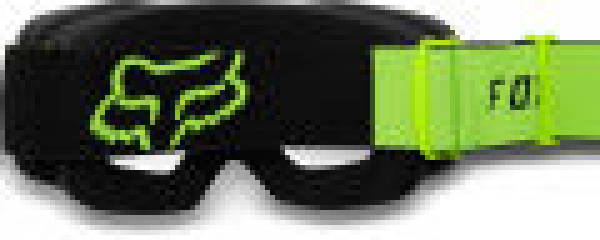 FOX Main Stray Goggle - OS, Black/Yellow MX23