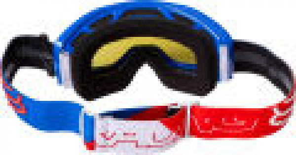 FOX Yth Main Skew Goggle Spk - OS, WHITE/RED/BLUE MX22