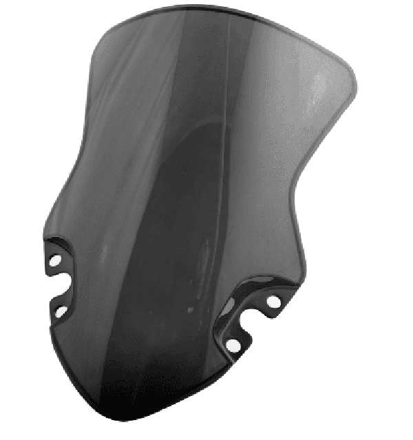 450SR Závodné plexi štít (dymový)