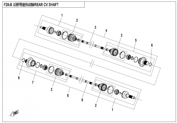 Zadné poloosy (NEW)