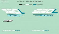 Nálepky (2018,INJECTED BLACK&PEARL BLACK)