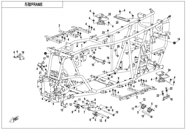 Hlavný rám I (LOF)