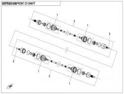 Predné poloosy (ODM)