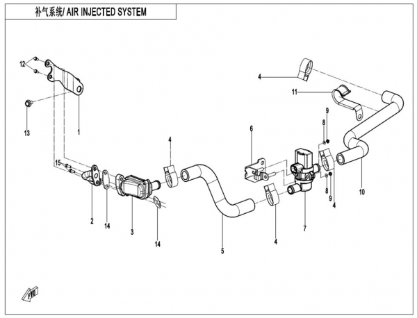 Systém absorbcie benzínových výparov I