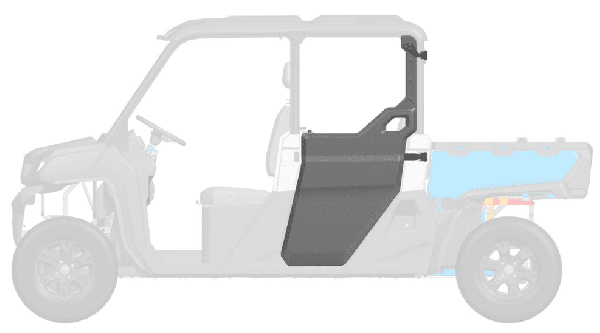 UTV1000XL Zadné polodvere CFMOTO (pár)