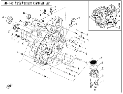 Ľavý blok motora II