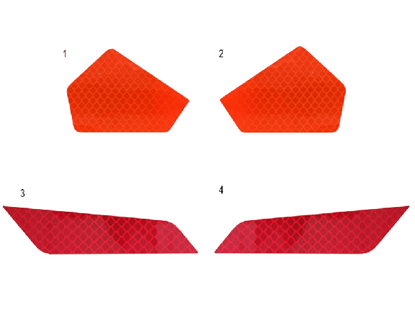 Reflexné nálepky