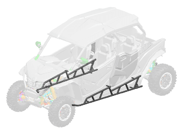 Z950 Sport XL Bočné ochranné rámy CFMOTO
