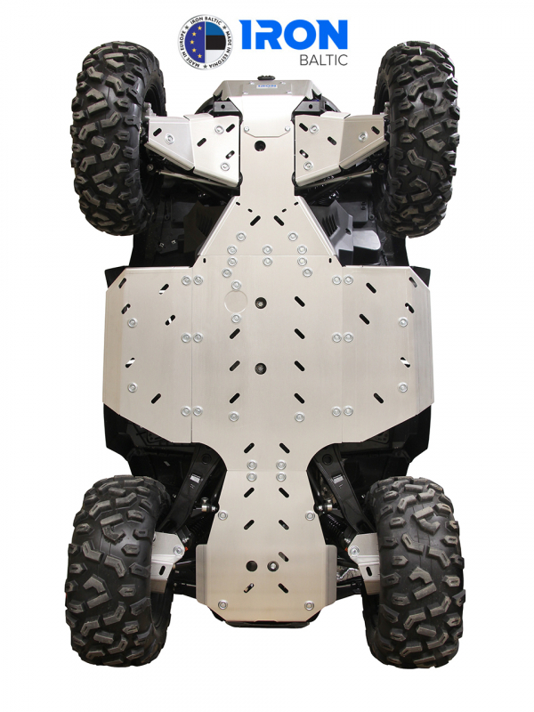 Kryty podvozku X850/X1000 G3 (hliník) - IRONBALTIC