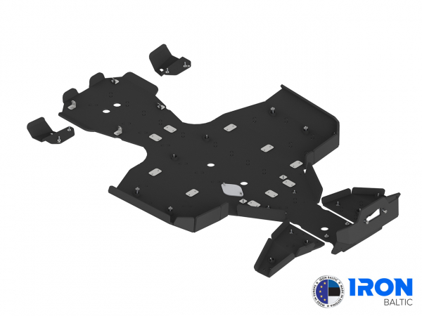 Kryty podvozku X850/X1000 (G3) (plast) - IRONBALTIC
