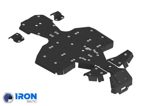 Kryty podvozku X850/X1000 (G3) (plast) - IRONBALTIC