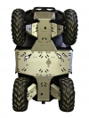 Kryty podvozku X450/X520 (krátka verzia) hliníkový - IRONBALTIC