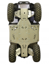 Kryty podvozku X450/X520 (dlhá verzia) hliníkový - IRONBALTIC
