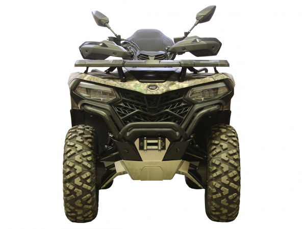 Kryty podvozku X450/X520 (dlhá verzia) hliníkový - IRONBALTIC