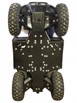 Kryty podvozku X450/X520 (dlhá verzia) plastový - IRONBALTIC