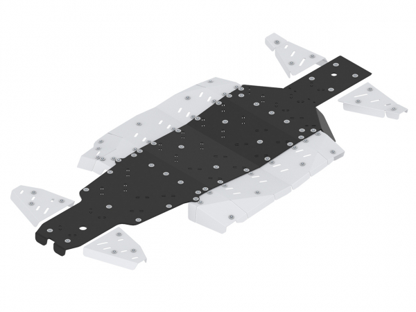 Kryty podvozku Z950 Sport plast + hliník - IRONBALTIC