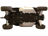 Kryty podvozku Z1000 SPORT R plast + hliník - IRONBALTIC