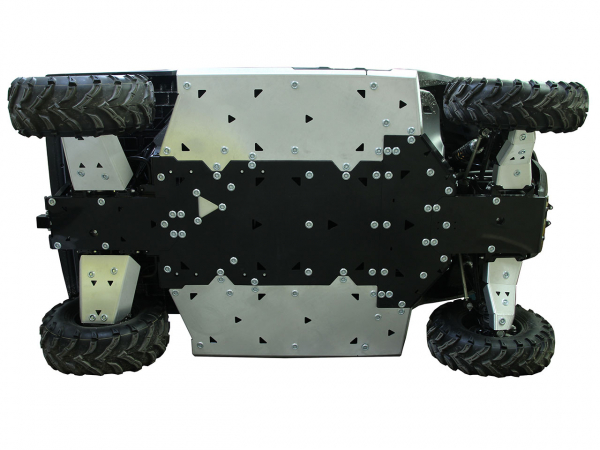 Kryty podvozku UTV625 (plast + hliník) - IRONBALTIC