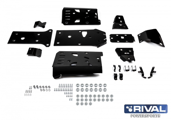 Kryty podvozku X850/X1000 (G3) (plast) - Rival