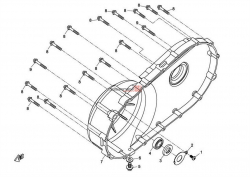 NÁHRADNÉ DIELY CF MOTO X8 - CVT kryt