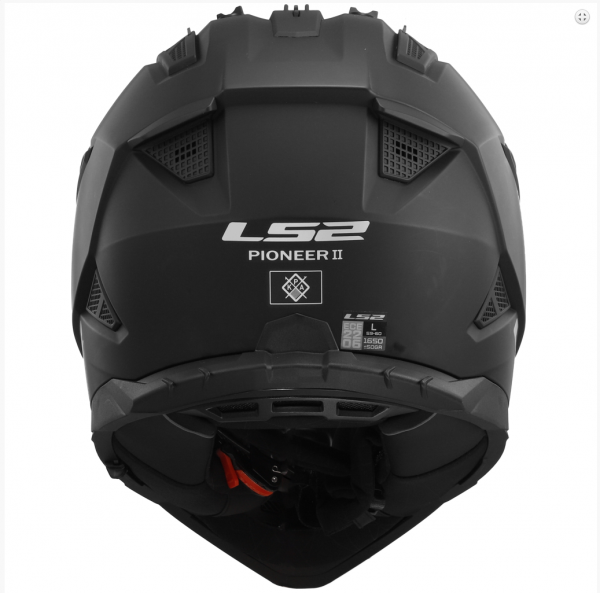 LS2 MX702 PIONEER II MATT BLACK
