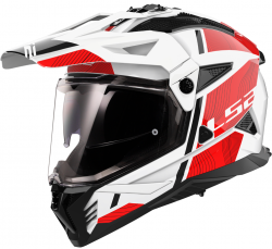 LS2 MX702 PIONEER II HILL WHITE RED