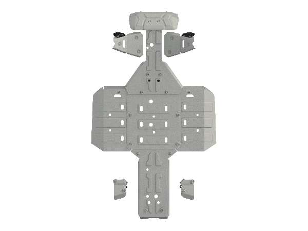X850/X1000 G3 Kryt podvozku hliníkový STORM