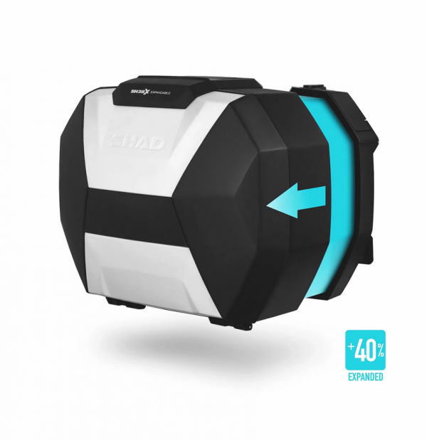 Bočné kufre SHAD SH38X (sada 2ks)