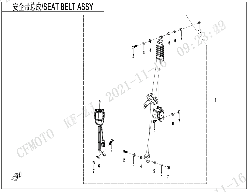 Bezpečnostné pásy predné I