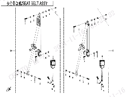 Bezpečnostné pásy predné II