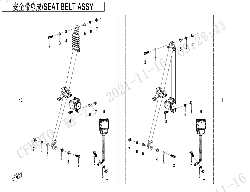 Bezpečnostné pásy zadné I