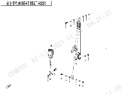 Bezpečnostné pásy zadné II