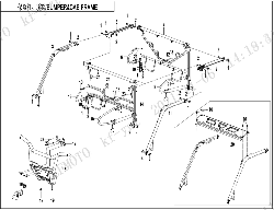 Nárazník a rám kabíny