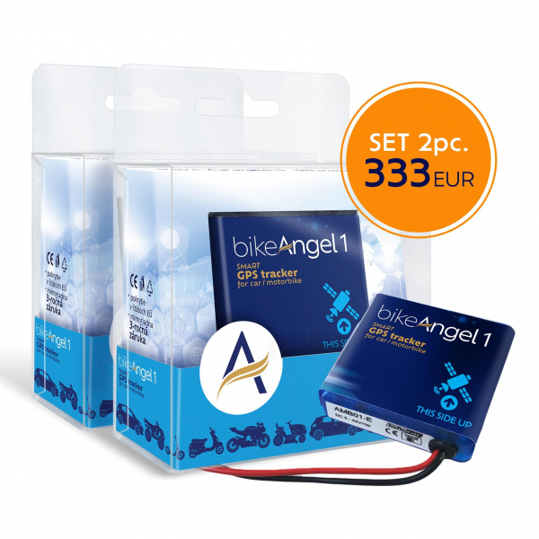 bikeAngel 1 MOTO (EÚ) - Zvýhodnený set 2KS